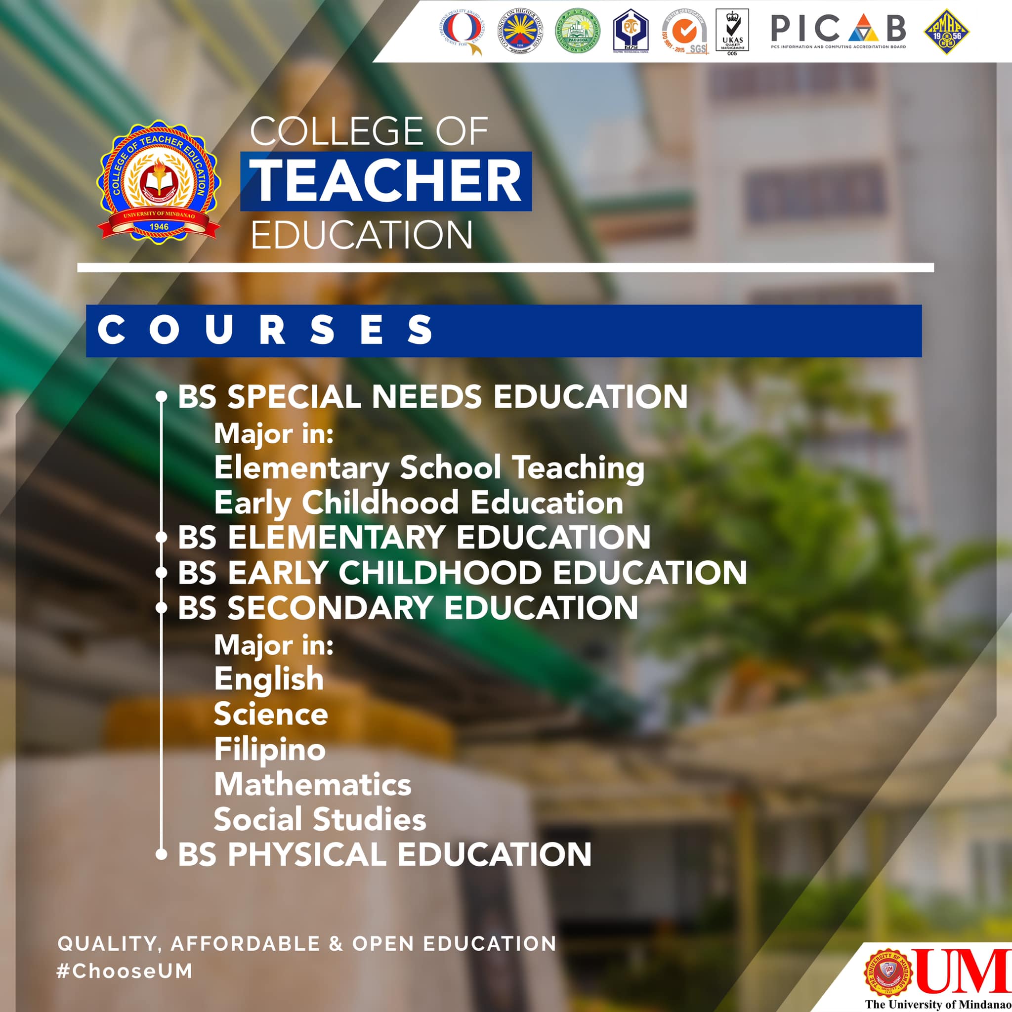 In focus: UM's College of Teacher Education