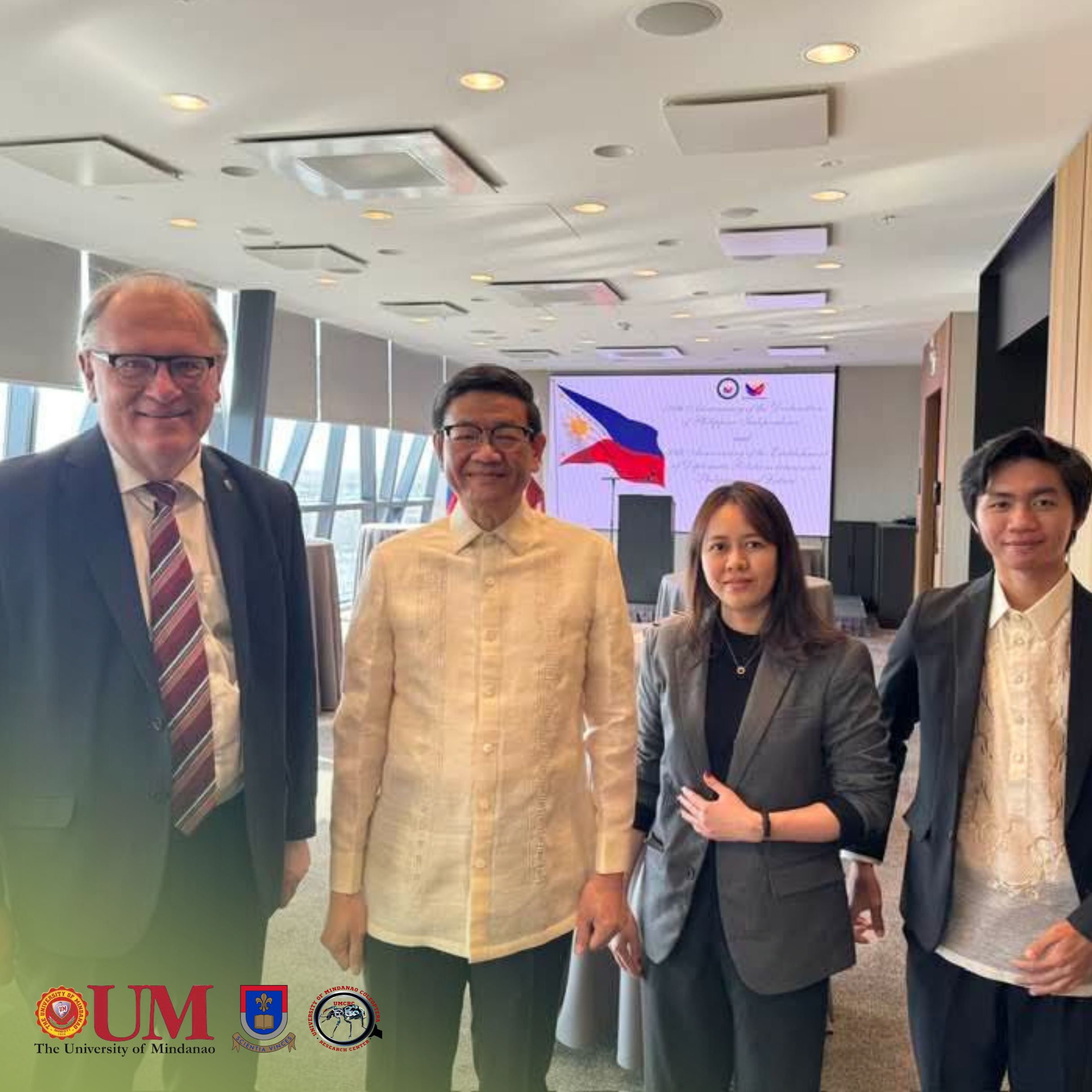 UM-CRC`s Torrejos Joins Diplomatic Celebration Highlighting Philippine - Latvian Scientific Collaboration
