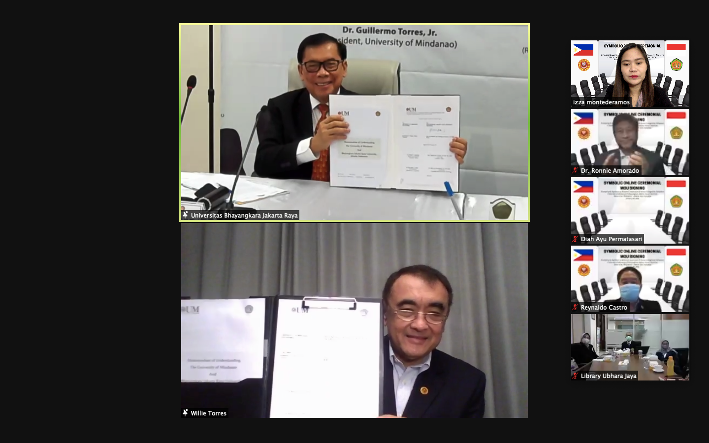 UM and UBJ in Indonesia renew MOU for another 5 years