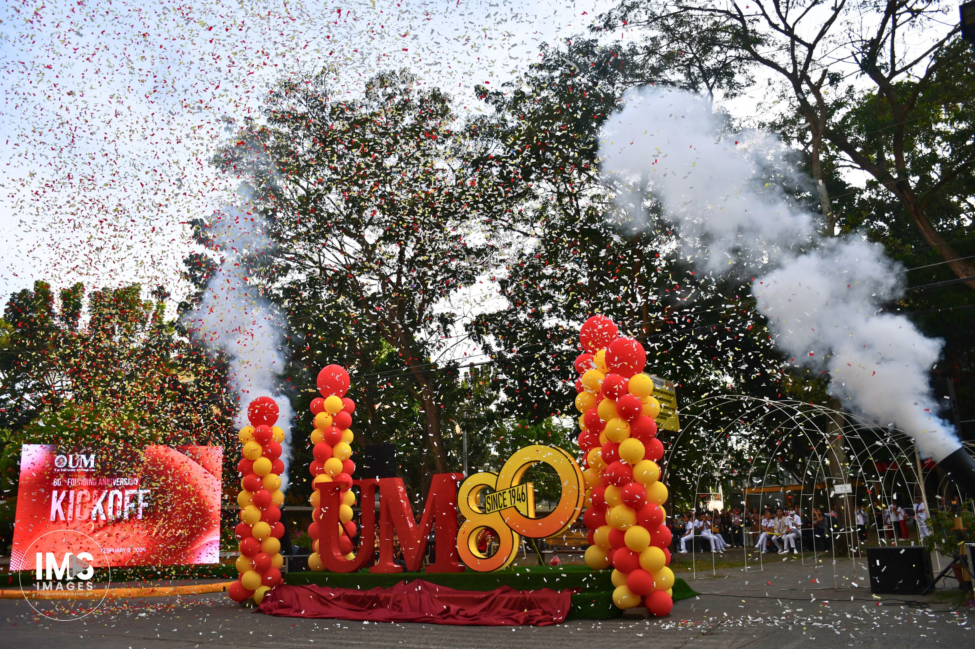 UM unveils 80th year logo as Kickoff Ceremony opens months-long founding anniversary celebration