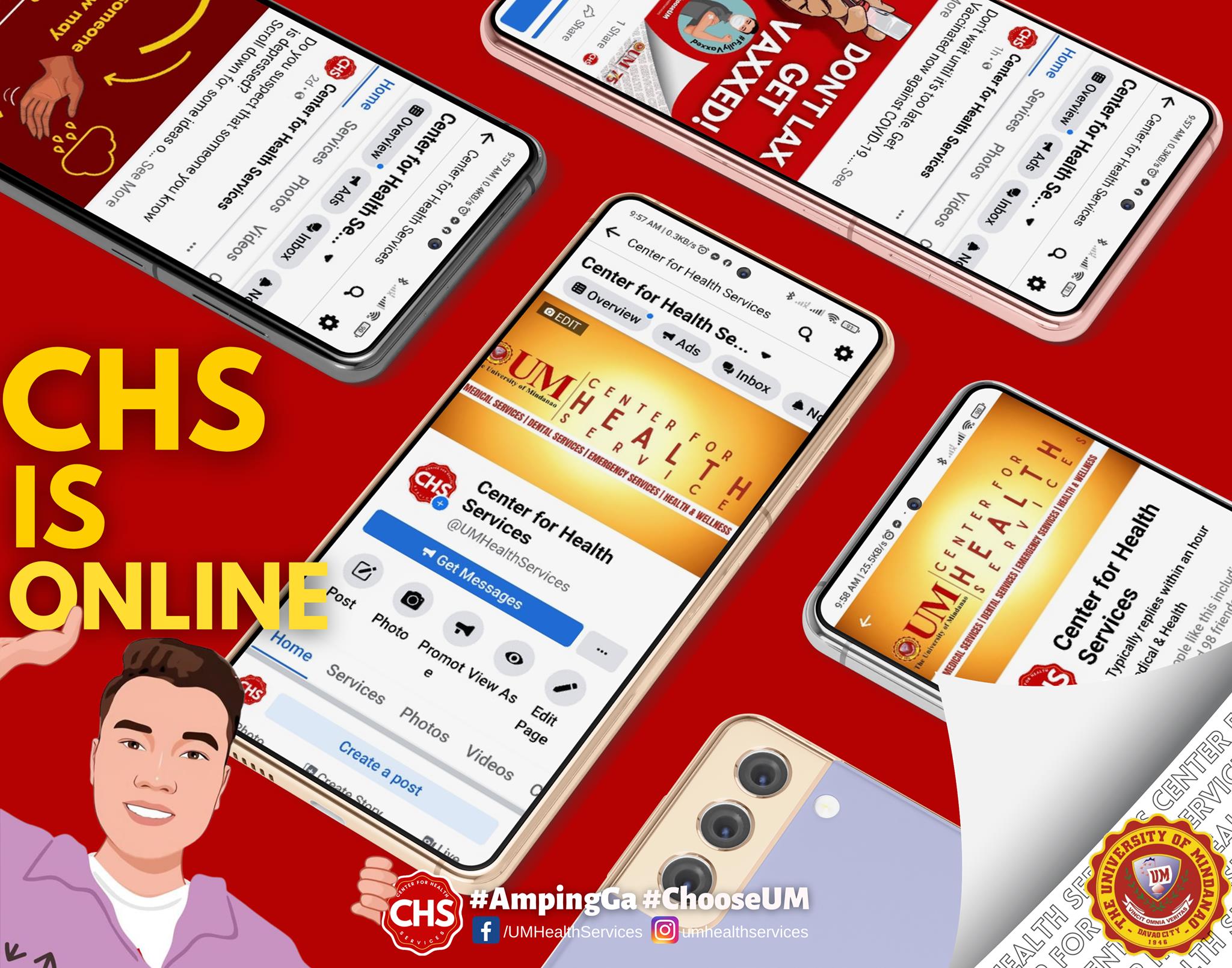 Health Services is now online!