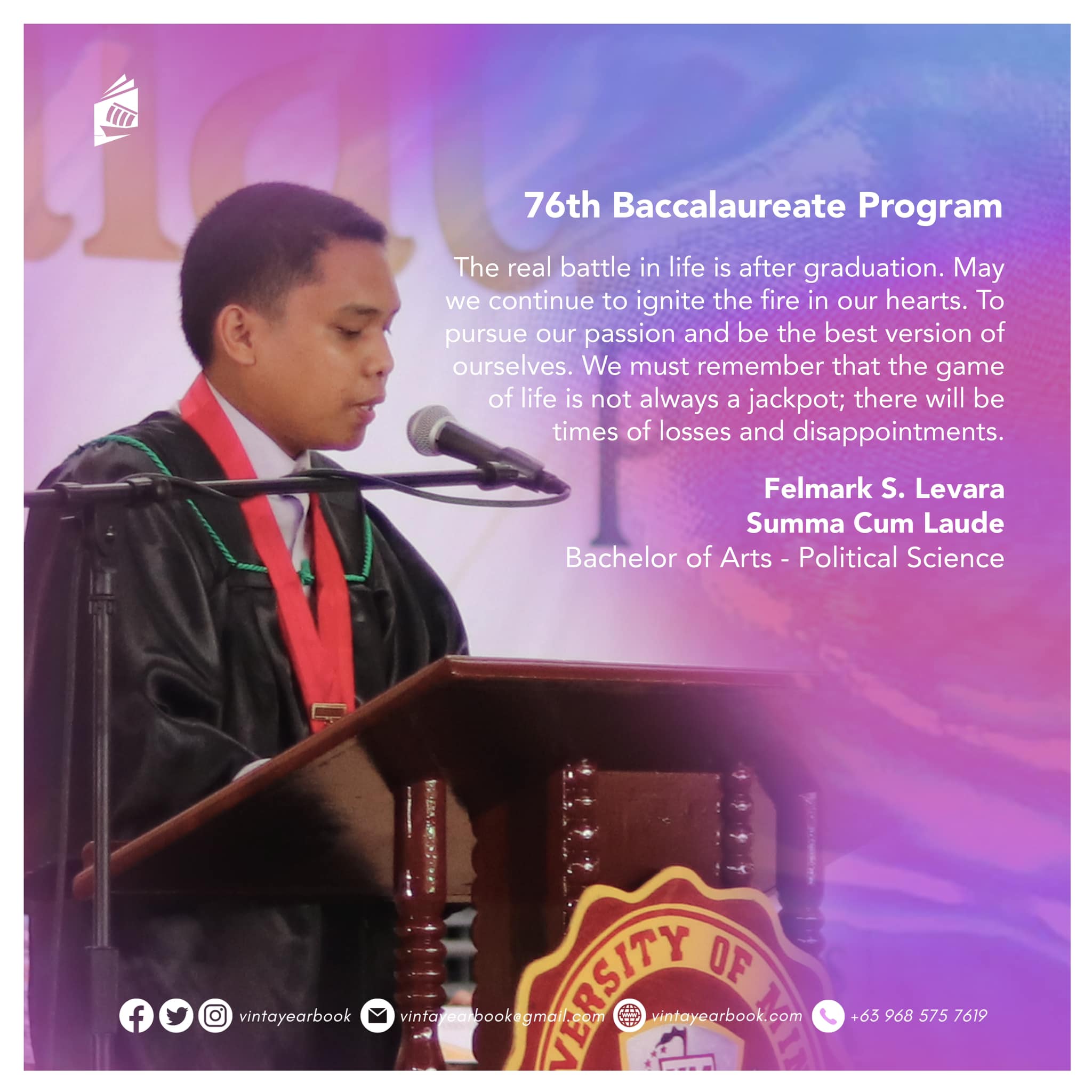 Congratulations to the Graduates!