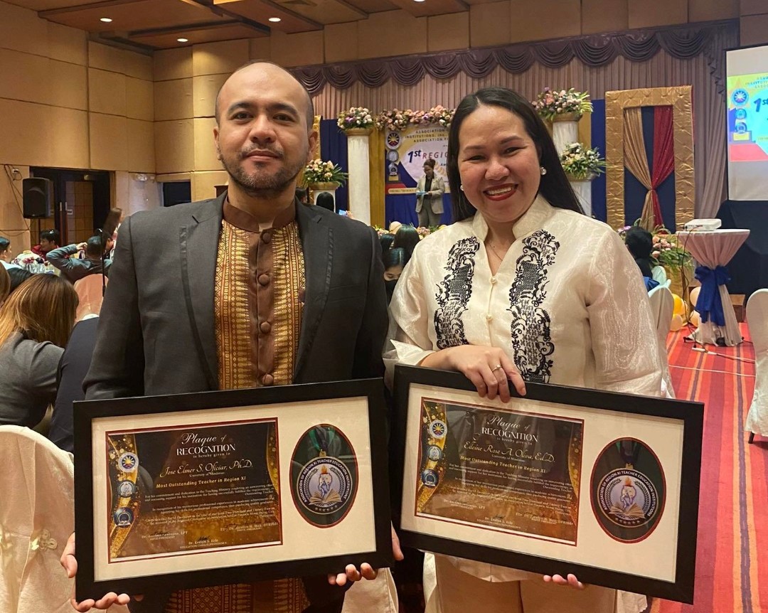 ARTEI and PAFTE : Most Outstanding Teachers in Region XI are from UM