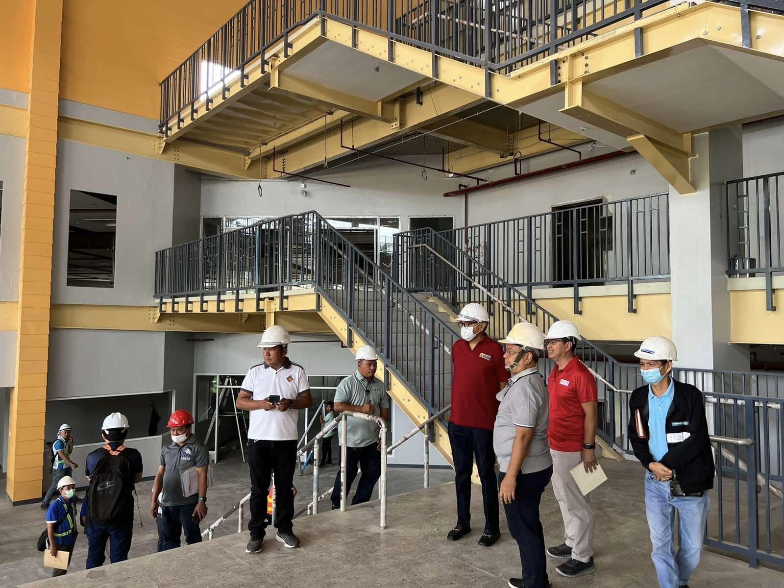 Look: Library Building's finishing touches