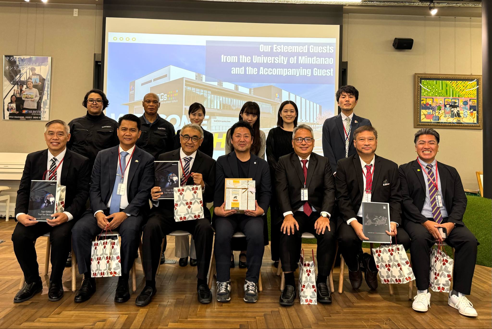 UM Strengthens International Ties with Kagawa Prefecture and Suntech Industries
