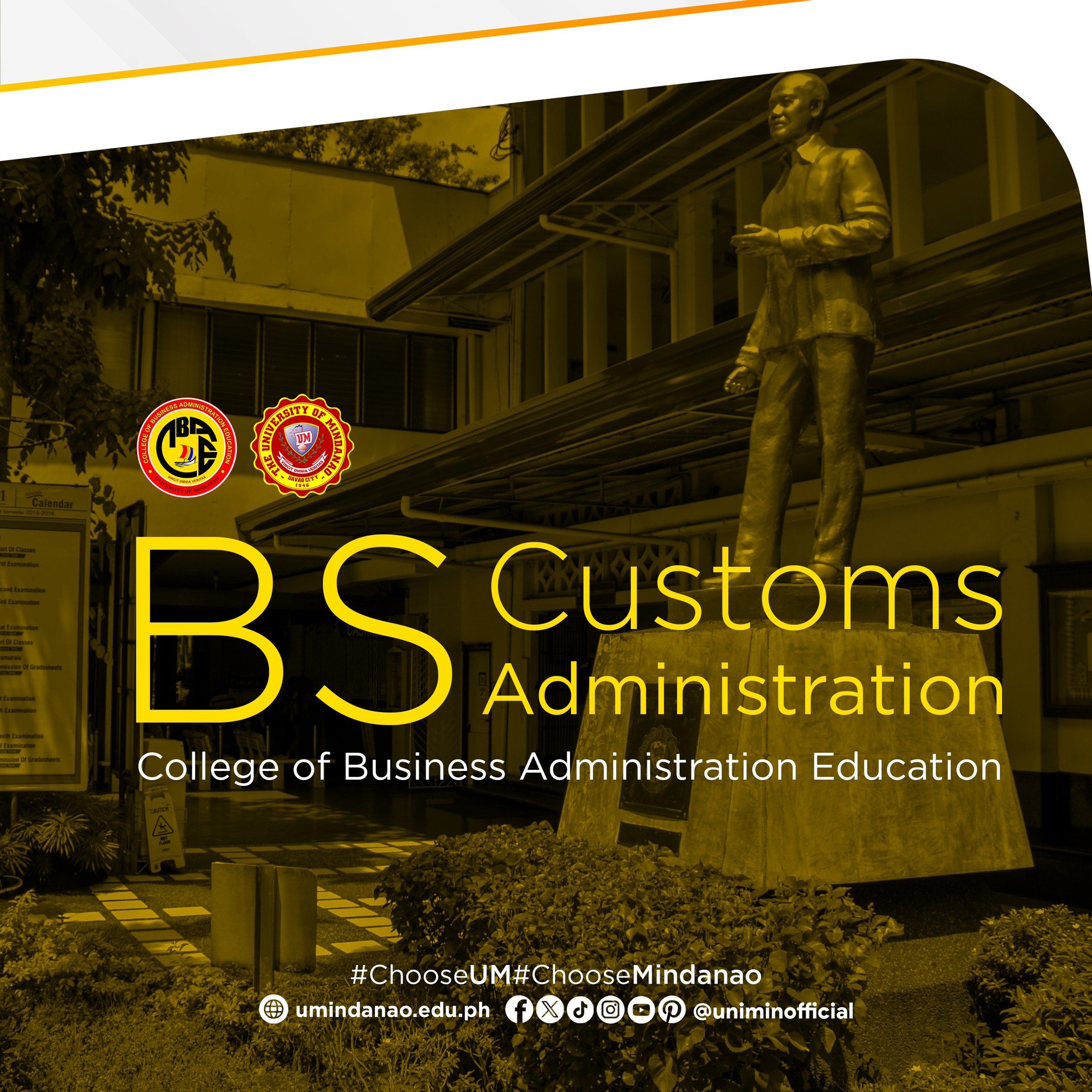 Learn more about UM's Customs Administration program