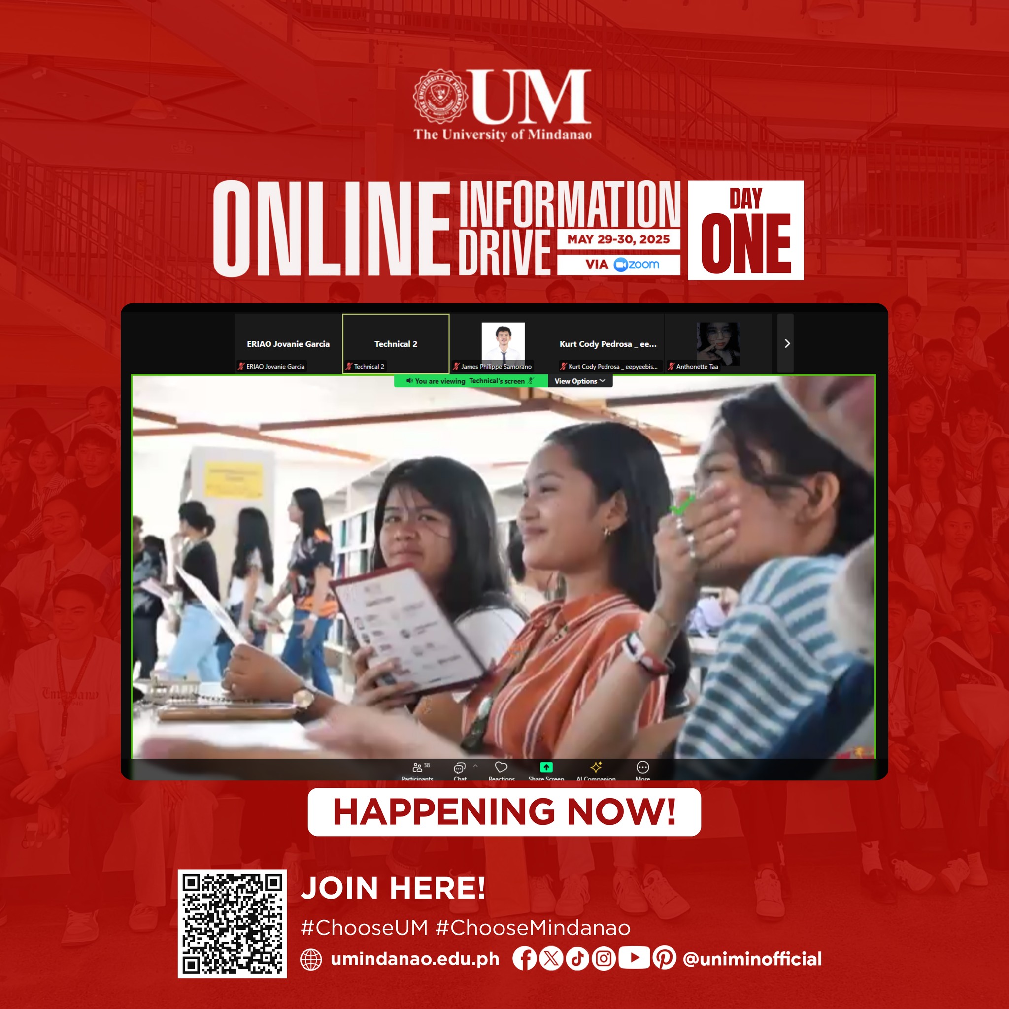 What's up: Today's the Online Information Drive 2025!