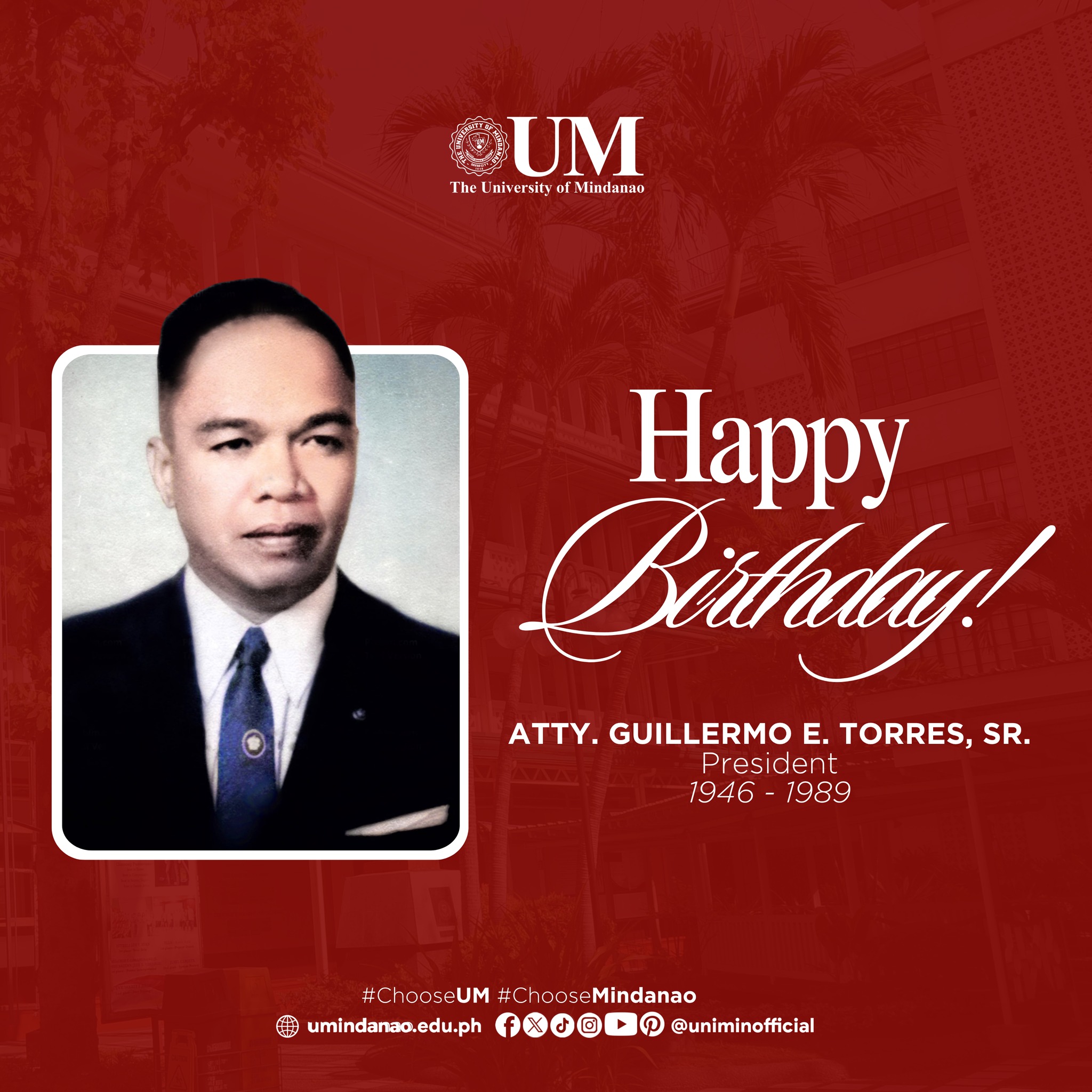Honoring the Birth and Legacy of Atty. Guillermo E. Torres Sr