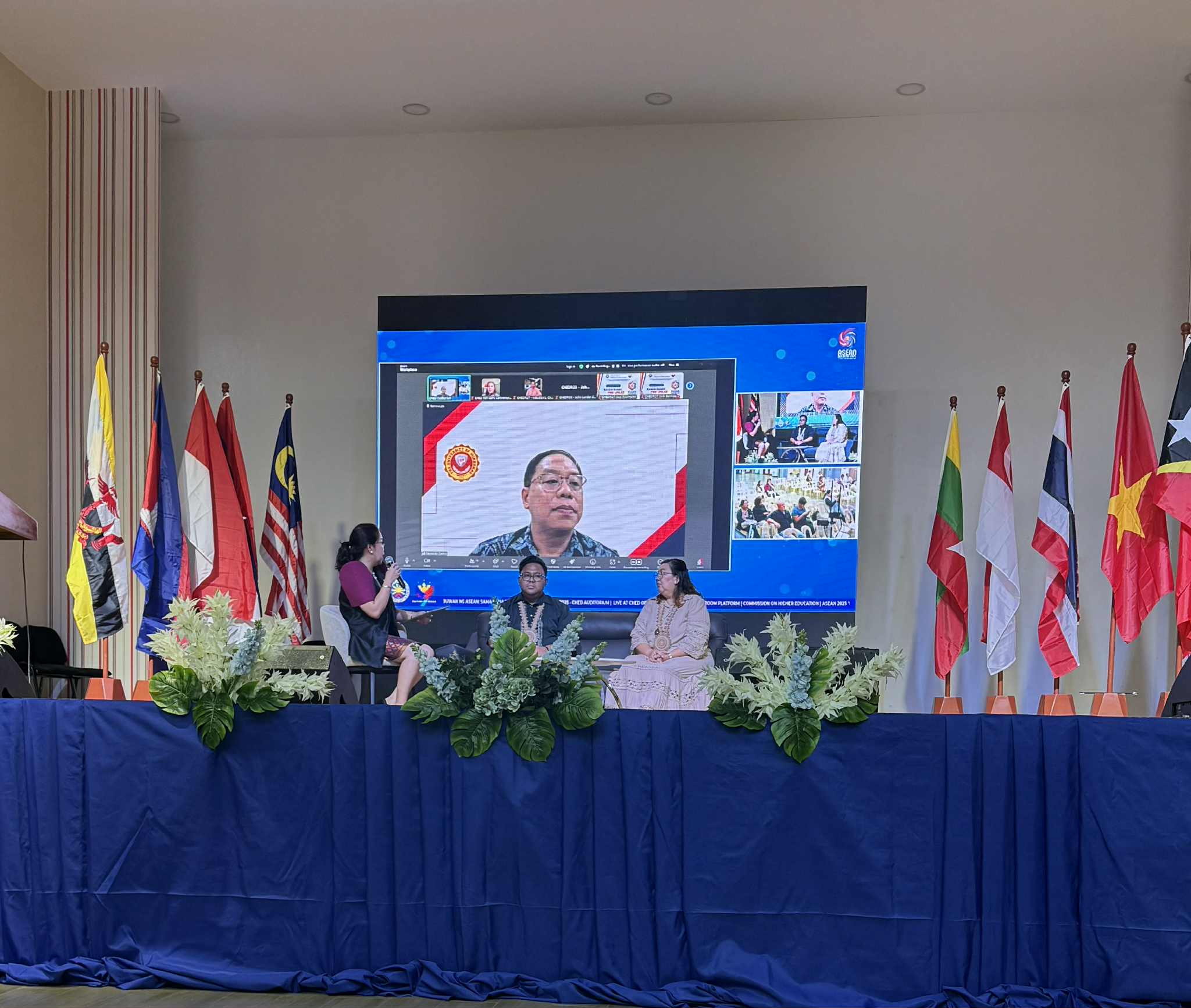 UM'S VP for ERIAO serves as speaker for CHED's ASEAN Opening Week